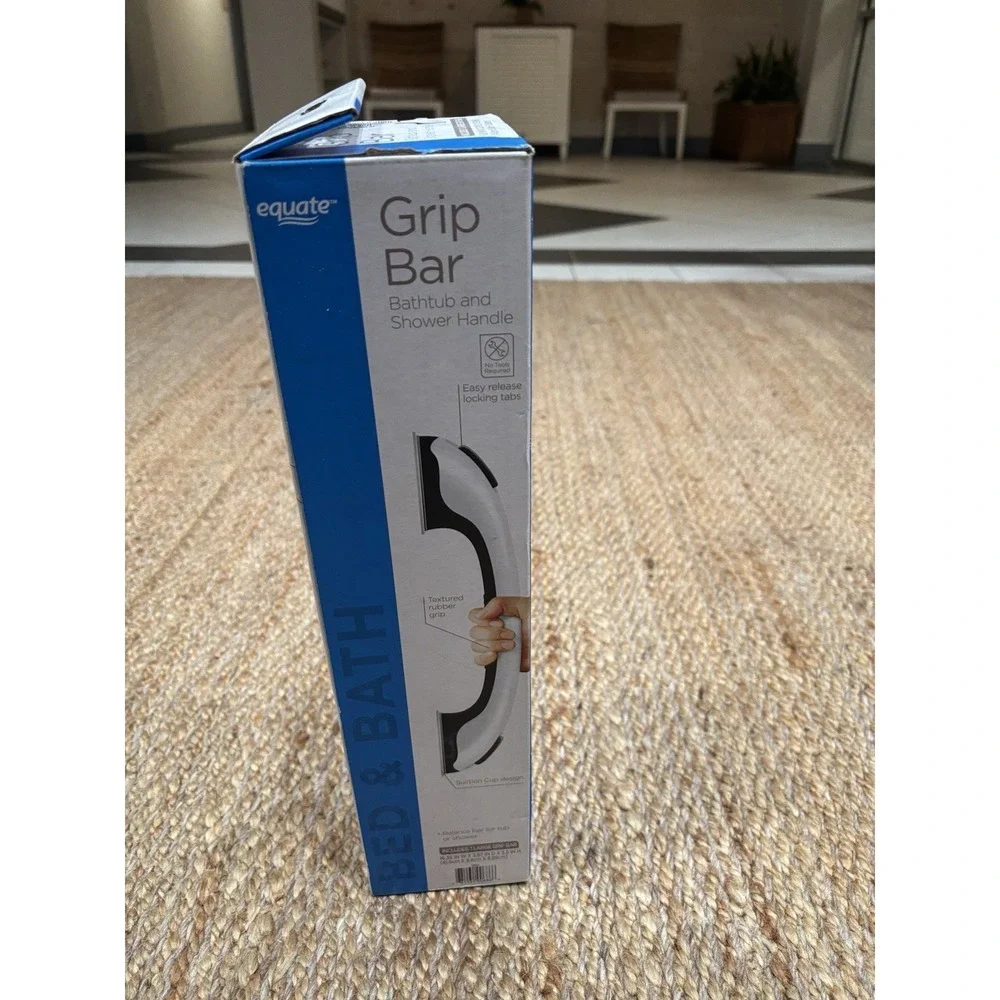 Brand new sealed in box Equate Grip Bar Bathtub Shower Handle